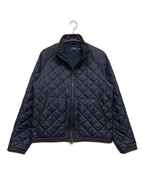 POLO RALPH LAUREN（ポロ・ラルフローレン）POLO RALPH LAUREN (ポロ・ラルフローレン) キルティングジャケット ネイビー サイズ:Lの古着・服飾アイテム