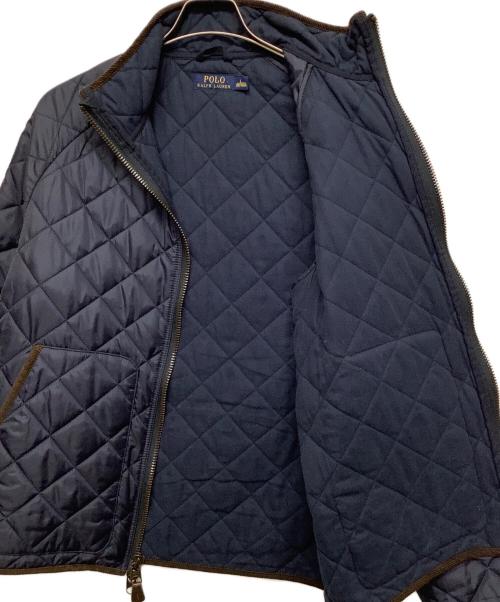 POLO RALPH LAUREN（ポロ・ラルフローレン）POLO RALPH LAUREN (ポロ・ラルフローレン) キルティングジャケット ネイビー サイズ:Lの古着・服飾アイテム