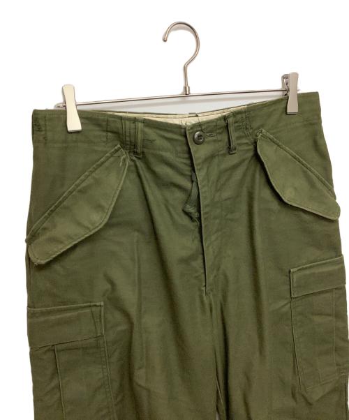 US ARMY（ユーエスアーミー）US ARMY (ユーエスアーミー) M-65カーゴパンツ オリーブ サイズ:Sの古着・服飾アイテム