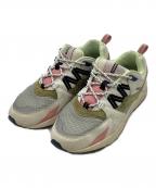 KARHUカルフ）の古着「ローカットスニーカー」｜ライトグリーン×ピンク