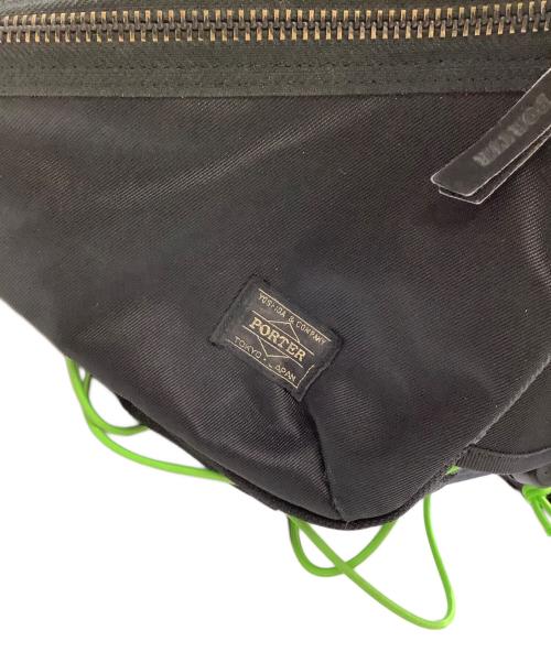 PORTER（ポーター）PORTER (ポーター) ウエストバッグ ブラックの古着・服飾アイテム