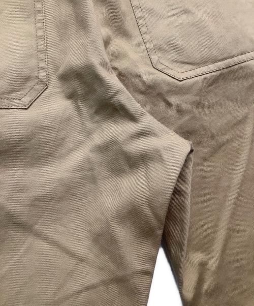 GUCCI（グッチ）GUCCI (グッチ) ロゴプリントドローストリングパンツ ベージュ サイズ:44の古着・服飾アイテム