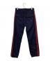 GUCCI (グッチ) サイドラインパンツ ネイビー サイズ:44：35000円