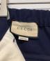 中古・古着 GUCCI (グッチ) サイドラインパンツ ネイビー サイズ:44：35000円