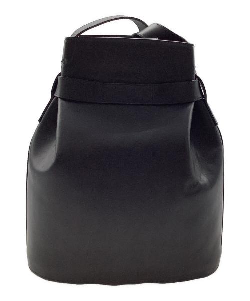 Salvatore Ferragamo（サルヴァトーレ フェラガモ）Salvatore Ferragamo (サルヴァトーレ フェラガモ) Salvatore Ferragamo　巾着ショルダー　　　ショルダーバッグ ブラックの古着・服飾アイテム