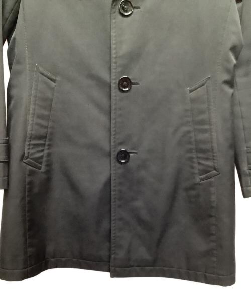 BURBERRY BLACK LABEL（バーバリーブラックレーベル）BURBERRY BLACK LABEL (バーバリーブラックレーベル) ステンカラーコート ブラック サイズ:Mの古着・服飾アイテム