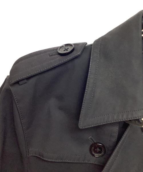 BURBERRY BLACK LABEL（バーバリーブラックレーベル）BURBERRY BLACK LABEL (バーバリーブラックレーベル) ステンカラーコート ブラック サイズ:Mの古着・服飾アイテム