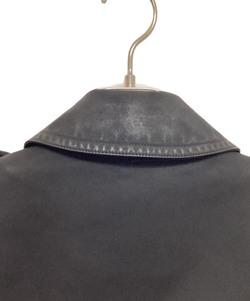 BURBERRY BLACK LABEL（バーバリーブラックレーベル）BURBERRY BLACK LABEL (バーバリーブラックレーベル) ステンカラーコート ブラック サイズ:Mの古着・服飾アイテム