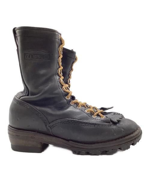 WESCO（ウェスコ）WESCO (ウェスコ) ワークブーツ ブラック サイズ:表記なしの古着・服飾アイテム