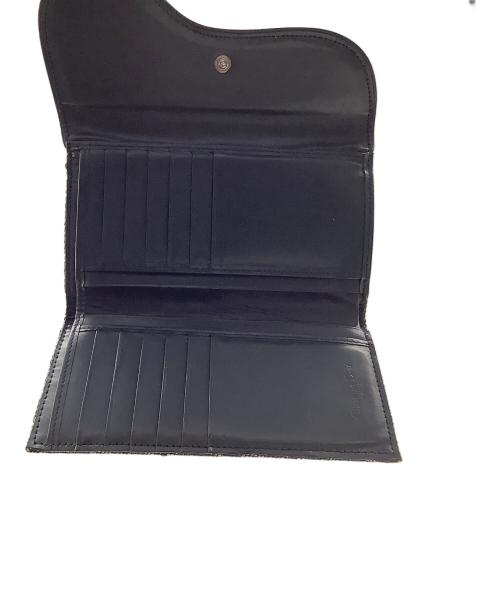 Christian Dior（クリスチャン ディオール）Christian Dior (クリスチャン ディオール) Christian Dior　トロッター　長財布 ネイビー×グレーの古着・服飾アイテム