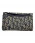 Christian Dior (クリスチャン ディオール) Christian Dior　トロッター　長財布 ネイビー×グレー：15000円