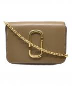 Marc by Marc Jacobsマークバイマークジェイコブス）の古着「チェーンショルダーバッグ」｜ベージュ