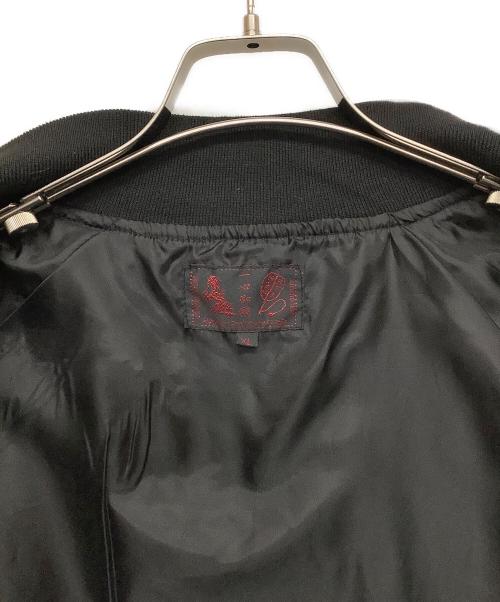 一心如鏡（イッシンニョキョウ）一心如鏡 (イッシンニョキョウ) スカジャン ブラック サイズ:XLの古着・服飾アイテム