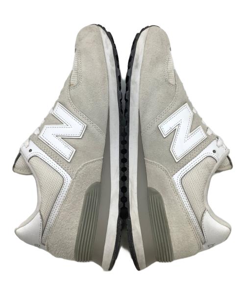 NEW BALANCE（ニューバランス）NEW BALANCE (ニューバランス) スニーカー ライトグレー サイズ:27cmの古着・服飾アイテム
