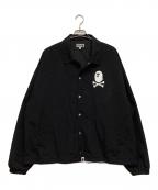 A BATHING APEアベイシングエイプ）の古着「コーチジャケット」｜ブラック