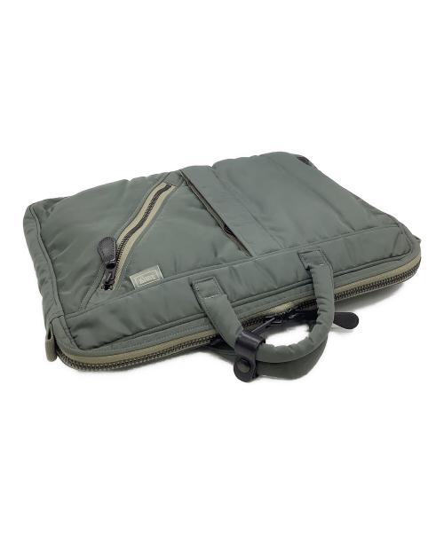 HARVEST LABEL（ハーヴェストレーベル）HARVEST LABEL (ハーヴェストレーベル) ブリーフケース カーキの古着・服飾アイテム