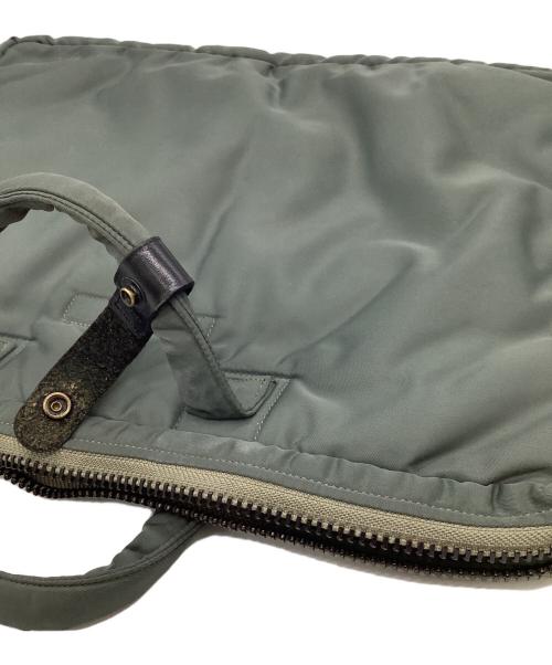 HARVEST LABEL（ハーヴェストレーベル）HARVEST LABEL (ハーヴェストレーベル) ブリーフケース カーキの古着・服飾アイテム