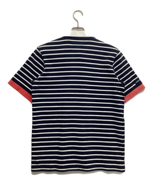 BARBARIAN（バーバリアン）BARBARIAN (バーバリアン) ポロシャツ ネイビー×ホワイト サイズ:Mの古着・服飾アイテム