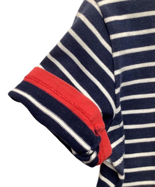 BARBARIAN（バーバリアン）BARBARIAN (バーバリアン) ポロシャツ ネイビー×ホワイト サイズ:Mの古着・服飾アイテム