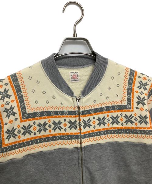 THE FLAT HEAD（ザ・フラットヘッド）THE FLAT HEAD (ザ・フラットヘッド) ブルゾン グレー サイズ:Lの古着・服飾アイテム