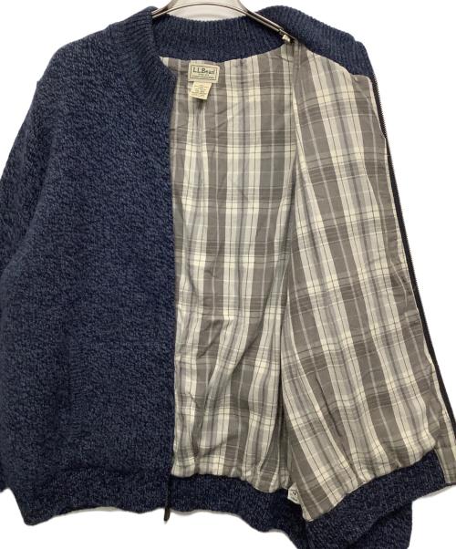 L.L.Bean（エルエルビーン）L.L.Bean (エルエルビーン) ドライバーズニット ブルー サイズ:XXLの古着・服飾アイテム