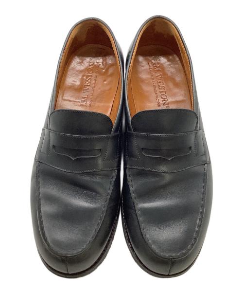 J.M.WESTON（ジェイエムウエストン）J.M.WESTON (ジェイエムウエストン) コインローファー ブラック サイズ:5Eの古着・服飾アイテム