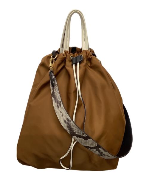 ORSETTO（オルセット）ORSETTO (オルセット) ショルダーバッグ ブラウンの古着・服飾アイテム