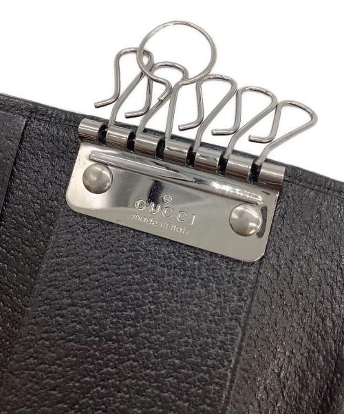 GUCCI（グッチ）GUCCI (グッチ) 6連キーケース ブラックの古着・服飾アイテム