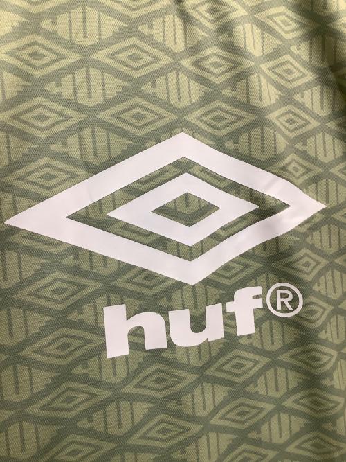 UMBRO（アンブロ）UMBRO (アンブロ) HUF (ハフ) ゲームシャツ グリーン サイズ:Sの古着・服飾アイテム
