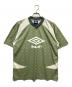 UMBRO（アンブロ）の古着「ゲームシャツ」｜グリーン