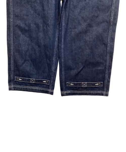 HOUSTON（ヒューストン）HOUSTON (ヒューストン) HOUSTON　デニムサロペット インディゴ サイズ:Lの古着・服飾アイテム