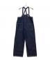 HOUSTON (ヒューストン) HOUSTON　デニムサロペット インディゴ サイズ:L：7000円