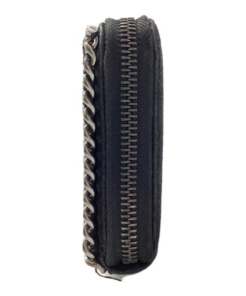STELLA McCARTNEY（ステラマッカートニー）STELLA McCARTNEY (ステラマッカートニー) ラウンドファスナー財布 ブラックの古着・服飾アイテム