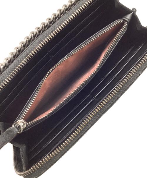 STELLA McCARTNEY（ステラマッカートニー）STELLA McCARTNEY (ステラマッカートニー) ラウンドファスナー財布 ブラックの古着・服飾アイテム
