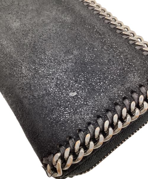 STELLA McCARTNEY（ステラマッカートニー）STELLA McCARTNEY (ステラマッカートニー) ラウンドファスナー財布 ブラックの古着・服飾アイテム