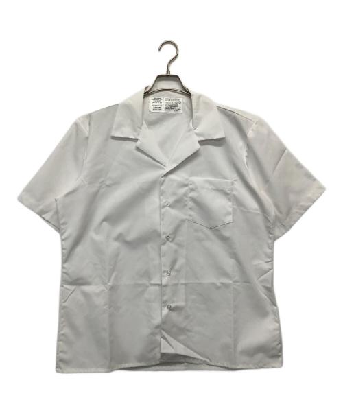 US ARMY（ユーエスアーミー）US ARMY (ユーエスアーミー) メディカルスモックシャツ ホワイト サイズ:Lの古着・服飾アイテム