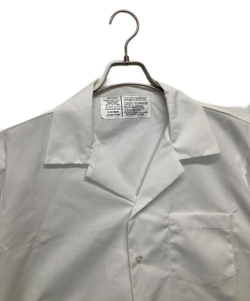 US ARMY（ユーエスアーミー）US ARMY (ユーエスアーミー) メディカルスモックシャツ ホワイト サイズ:Lの古着・服飾アイテム