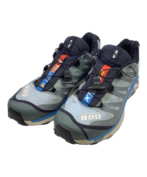 SALOMON（サロモン）SALOMON (サロモン) SALOMON　XT-4 nimbus cloud　ﾛｰｶｯﾄｽﾆｰｶｰ グレー×ブルー サイズ:26㎝の古着・服飾アイテム