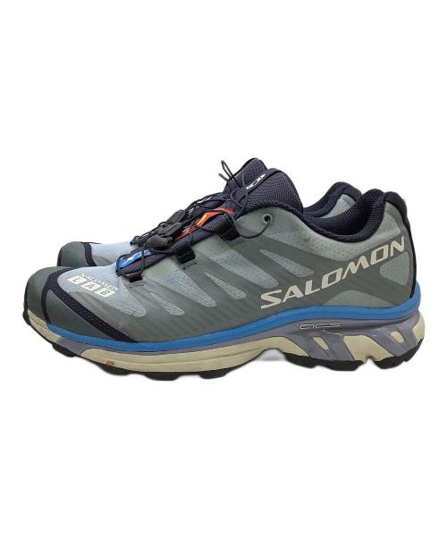 SALOMON（サロモン）SALOMON (サロモン) SALOMON　XT-4 nimbus cloud　ﾛｰｶｯﾄｽﾆｰｶｰ グレー×ブルー サイズ:26㎝の古着・服飾アイテム