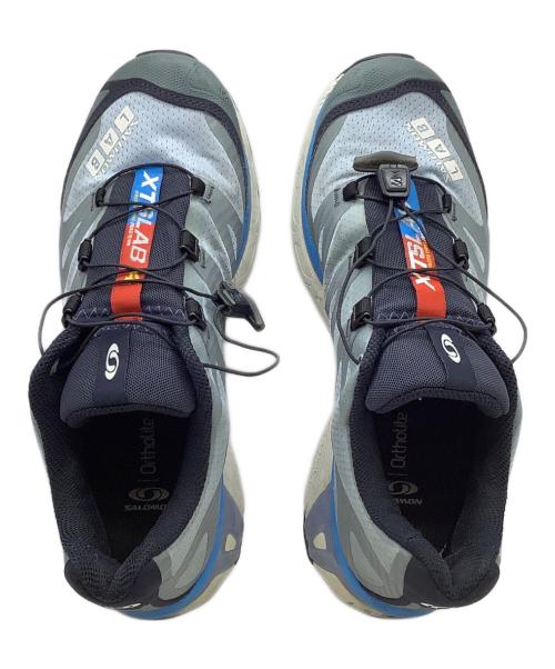SALOMON（サロモン）SALOMON (サロモン) SALOMON　XT-4 nimbus cloud　ﾛｰｶｯﾄｽﾆｰｶｰ グレー×ブルー サイズ:26㎝の古着・服飾アイテム