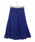 POLO RALPH LAURENポロ・ラルフローレン）の古着「プリーツスカート」｜ブルー
