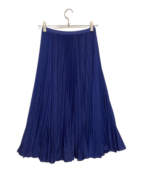 POLO RALPH LAUREN（ポロ・ラルフローレン）POLO RALPH LAUREN (ポロ・ラルフローレン) プリーツスカート ブルー サイズ:4の古着・服飾アイテム