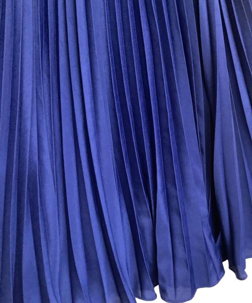 POLO RALPH LAUREN（ポロ・ラルフローレン）POLO RALPH LAUREN (ポロ・ラルフローレン) プリーツスカート ブルー サイズ:4の古着・服飾アイテム