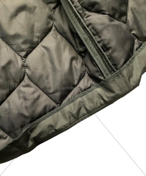 ENFOLD（エンフォルド）ENFOLD (エンフォルド) キルティングAラインコート カーキ サイズ:36の古着・服飾アイテム