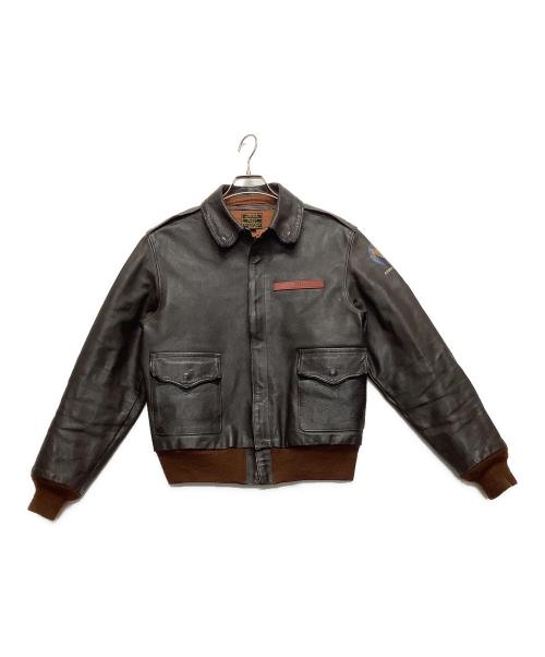 TOYS MCCOY（トイズマッコイ）TOYS MCCOY (トイズマッコイ) A2ジャケット ブラウン サイズ:36の古着・服飾アイテム