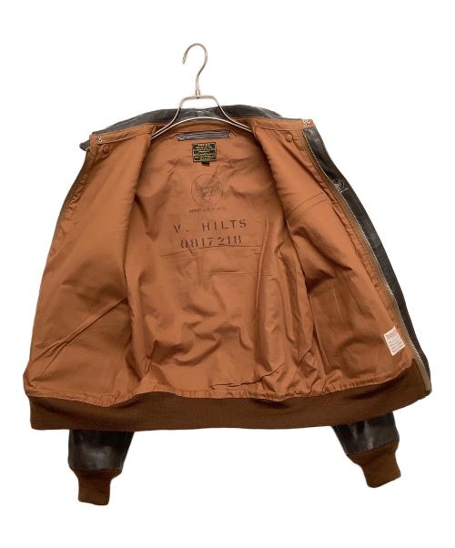 TOYS MCCOY（トイズマッコイ）TOYS MCCOY (トイズマッコイ) A2ジャケット ブラウン サイズ:36の古着・服飾アイテム