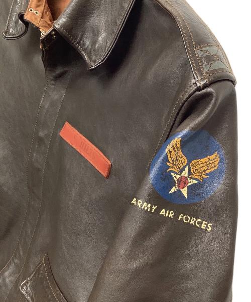 TOYS MCCOY（トイズマッコイ）TOYS MCCOY (トイズマッコイ) A2ジャケット ブラウン サイズ:36の古着・服飾アイテム