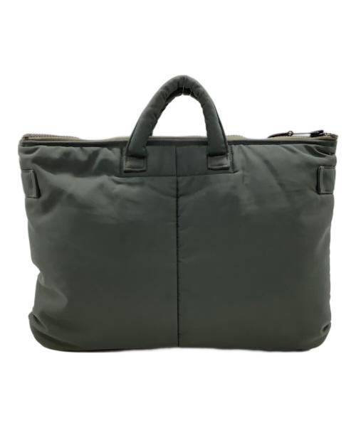 HARVEST LABEL（ハーヴェストレーベル）HARVEST LABEL (ハーヴェストレーベル) ブリーフケース グリーンの古着・服飾アイテム