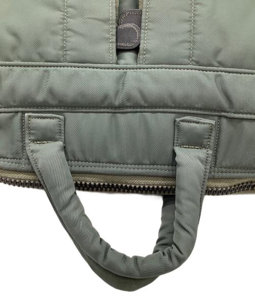 HARVEST LABEL（ハーヴェストレーベル）HARVEST LABEL (ハーヴェストレーベル) ブリーフケース グリーンの古着・服飾アイテム