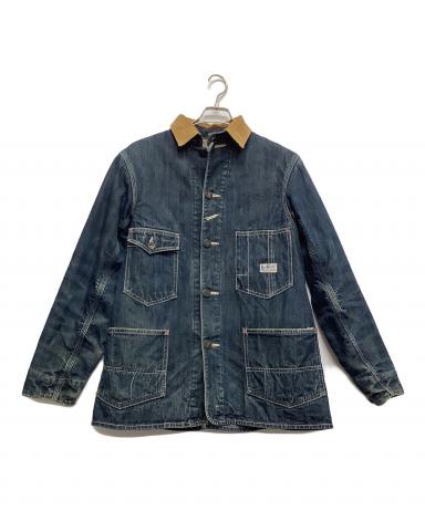 REAL McCOY'S (リアルマッコイ) カバーオール　サイズ40 SIZE 40 Real McCOY'S HICKORY COVERALL MCCOY リアルマッコイズ